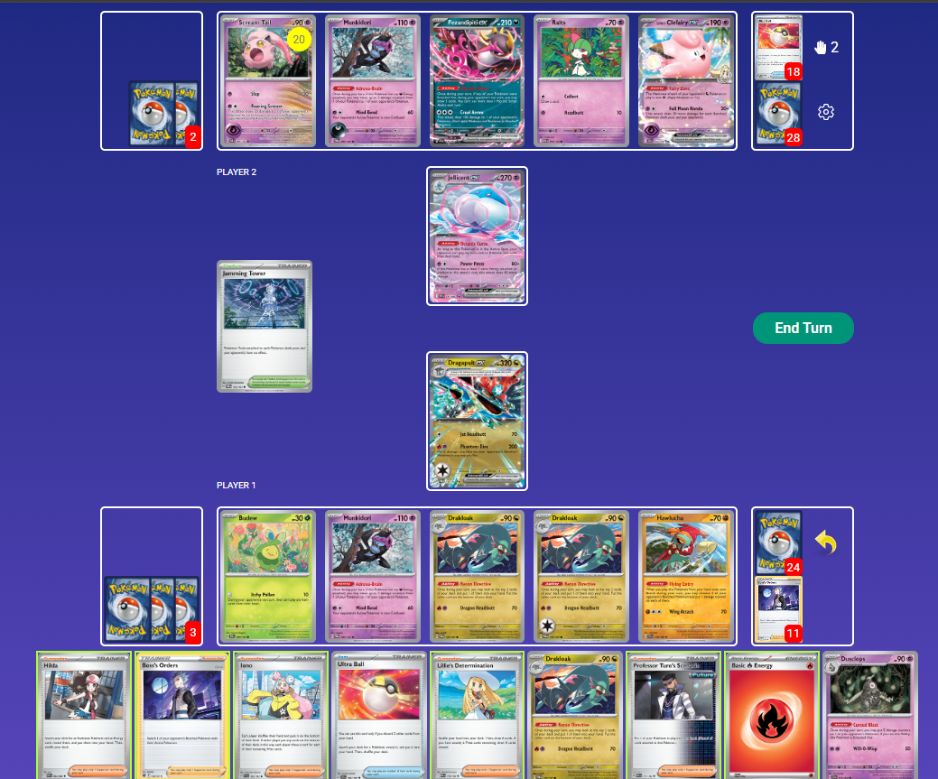 gameplay of dragapult / dusknoir 3