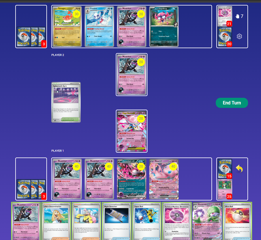 gameplay of Gardevoir / Jellicent 4